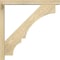 Ekena Millwork Balboa Block Rough Sawn Bracket w/ Offset Brace, Douglas Fir, 4"W x 28"D x 28"H BKT0402X28X28BOA05RDF - alternate 4